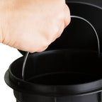 Black 3 Litre Pedal Bin | Parker