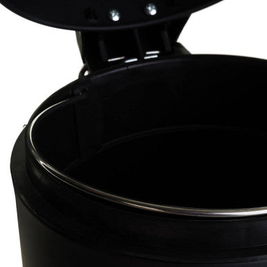 Black 3 Litre Pedal Bin | Parker