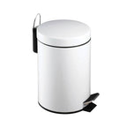 White 3 Litre Pedal Bin | Parker