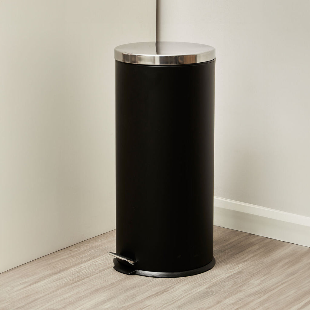 Black 30 Litre Pedal Bin | Miller