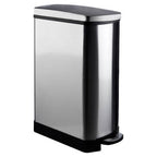 Stainless Steel Rectangular 35 Litre Pedal Bin | Miller