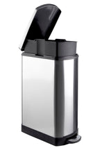 Stainless Steel Rectangular 35 Litre Pedal Bin | Miller
