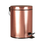 Rose Gold Finish 5 Litre Pedal Bin | Parker