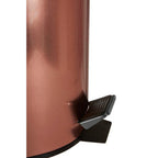 Rose Gold Finish 5 Litre Pedal Bin | Parker