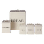 5 Piece Cream Kitchen Storage Set | Easton