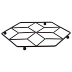 Contour Matte Black Trivet | Vertex