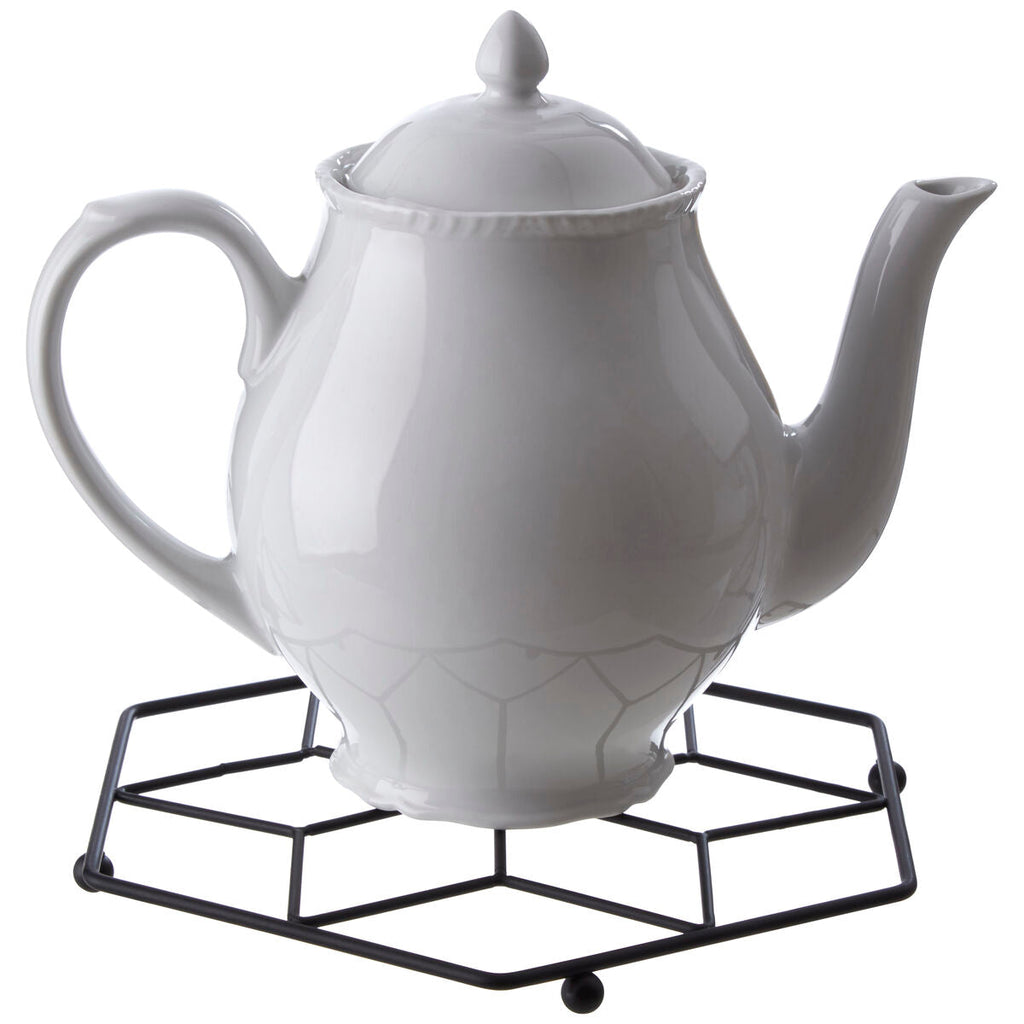 Contour Matte Black Trivet | Vertex