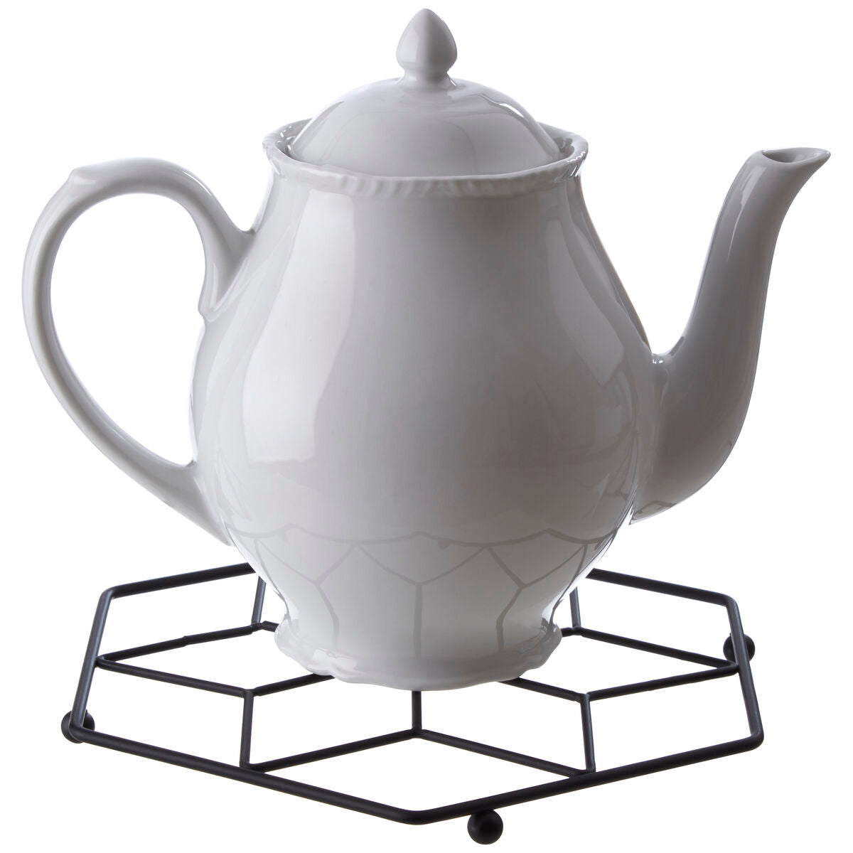 Contour Matte Black Trivet | Vertex