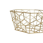 Contour Matte Gold Fruit Basket | Vertex