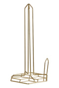 Kitchen Roll Holder with Matte Gold Finish | Vertex