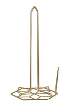 Kitchen Roll Holder with Matte Gold Finish | Vertex
