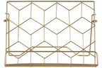 Contour Matte Gold Finish Cookbook Stand | Vertex