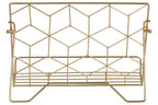 Contour Matte Gold Finish Cookbook Stand | Vertex