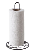 Deco Matt Black Kitchen Roll Holder | Vertex