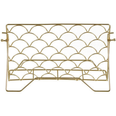 Deco Matte Gold Cook Book Stand | Vertex