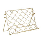 Deco Matte Gold Cook Book Stand | Vertex