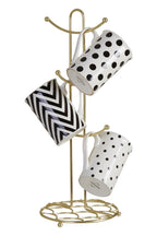 Deco Matte Gold Mug Tree | Vertex