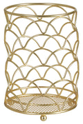 Deco Matte Gold Utensil Holder | Vertex