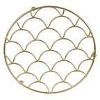 Deco Matte Gold Trivet | Vertex