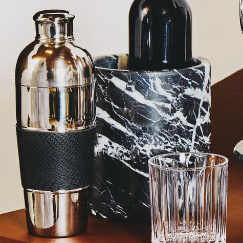 Silver Finish Cocktail Shaker | Mixology
