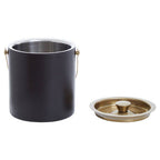 Black and Gold Finish Ice Bucket | Mixology