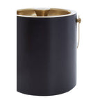 Black and Gold Finish Ice Bucket | Mixology