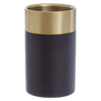 Gold Finish and Black Wine Cooler | Mixology