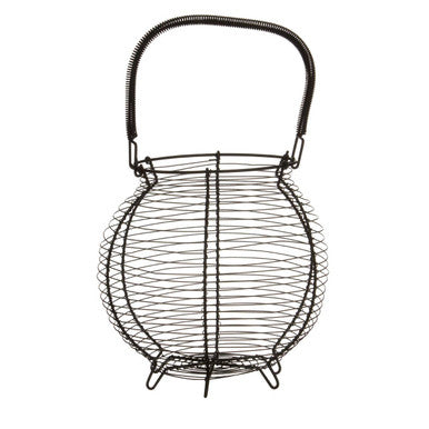 Matte Black Egg Basket | Hygge