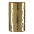 Hammered Gold Finish Wine Cooler | Mixology