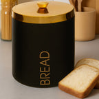 Black Enamel Finish Bread Bin | Liberty