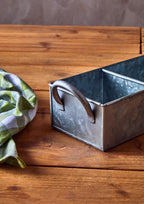 Drummond 4 Compartment Galvanised Steel Rectangular Tray