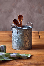 Four Section Galvanised Steel Cutlery Holder | Drummond