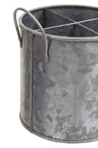 Four Section Galvanised Steel Cutlery Holder | Drummond