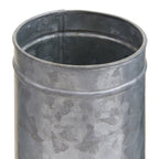 Set of Three Galvanised Steel Canisters | Drummond