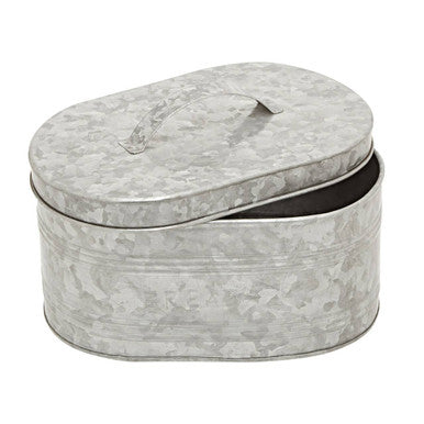 Galvanised Steel Bread Bin | Drummond