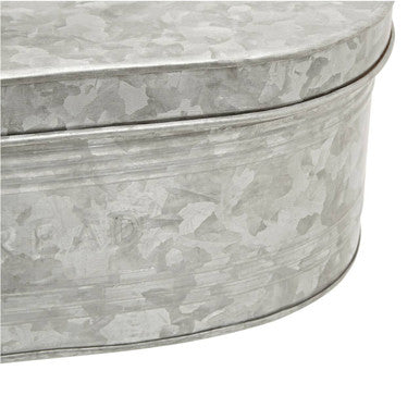 Galvanised Steel Bread Bin | Drummond