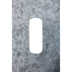 Rectangular Galvanised Steel Tissue Box | Drummond
