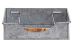 Galvanised Steel Napkin Holder | Drummond