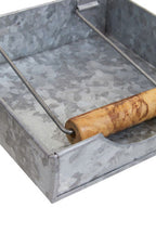 Galvanised Steel Napkin Holder | Drummond