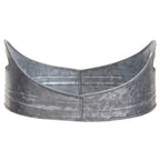 Set of Two Galvanised Steel Oval Trays | Drummond