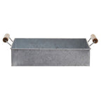 Galvanised Steel Rectangular Tray | Drummond
