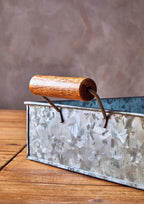Galvanised Steel Rectangular Tray | Drummond