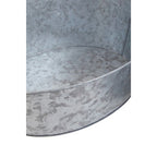 Large Boat Shape Galvanised Steel Tray | Drummond