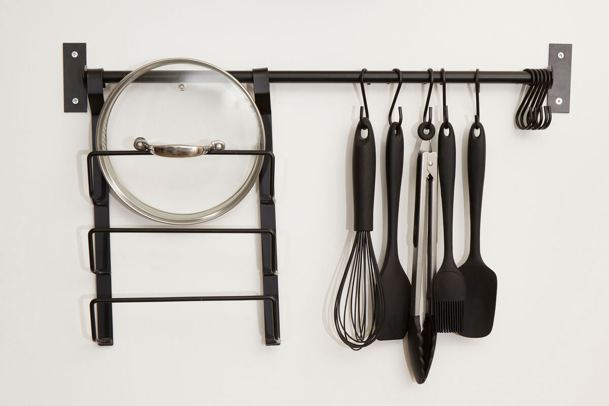 Matt Black Hanging Rail | Sorello