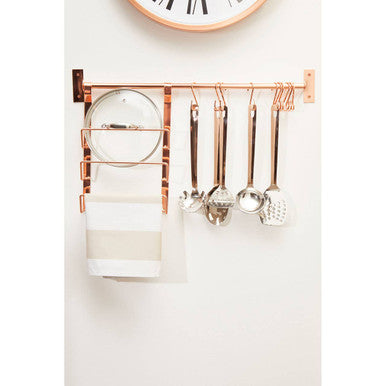 Rose Gold Hanging Rail | Sorello