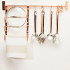 Rose Gold Hanging Rail | Sorello