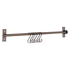 Gunmetal Black Hanging Rail | Sorello
