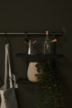 Gunmetal Black Hanging Rail | Sorello