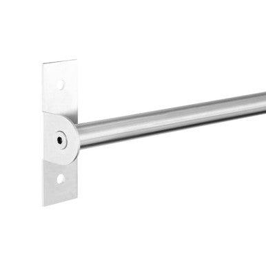 Brushed Chrome Hanging Rail | Sorello