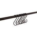 Set of 10 Matt Black Hooks | Sorello